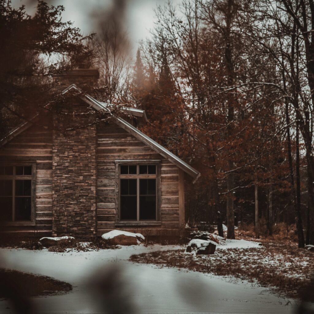 haunted cabin in the woods